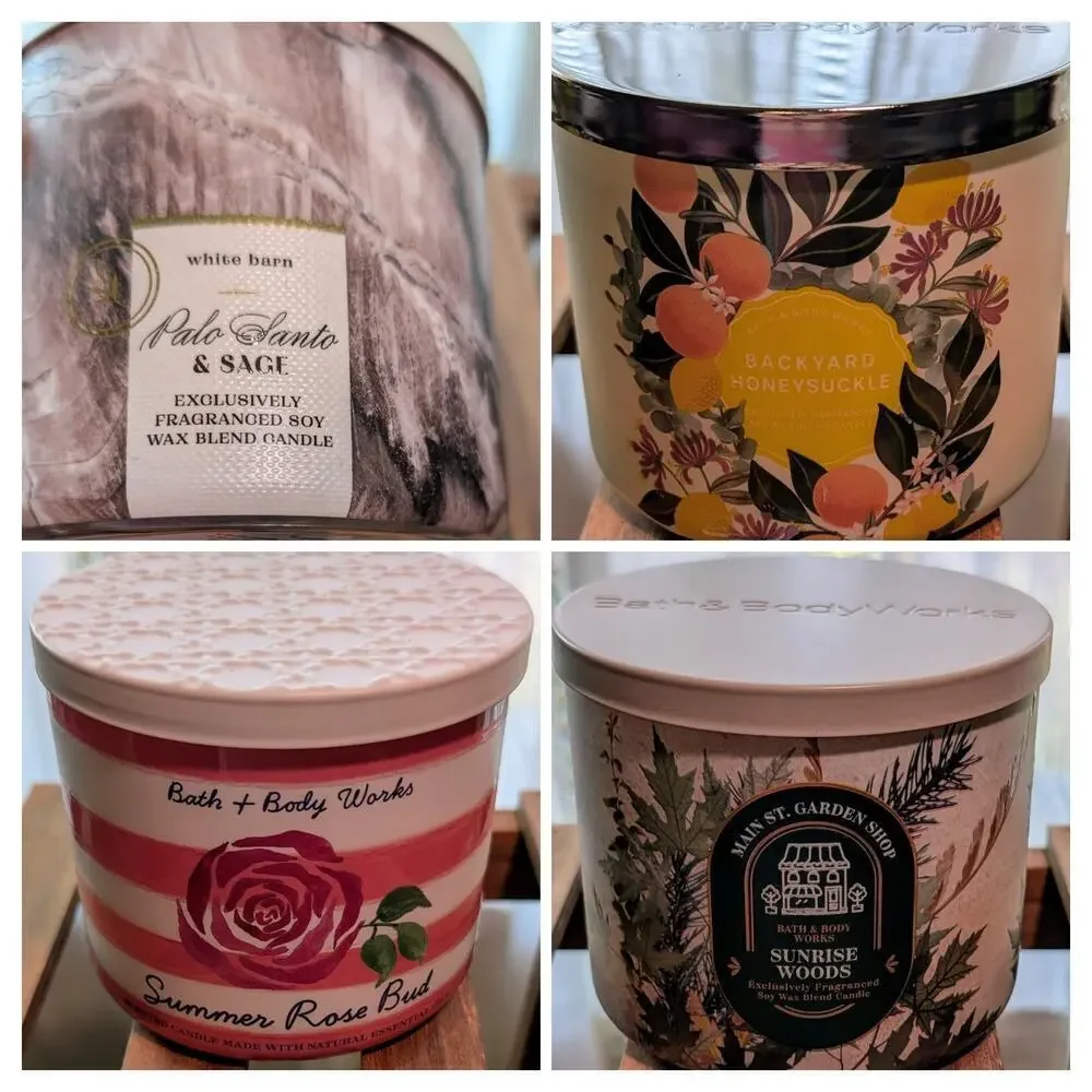 NEW Bath & Body Works, White Barn, 3-Wick, 14.5 oz Candle ~YOU CHOOSE THE SCENT! - Picture 1 of 5